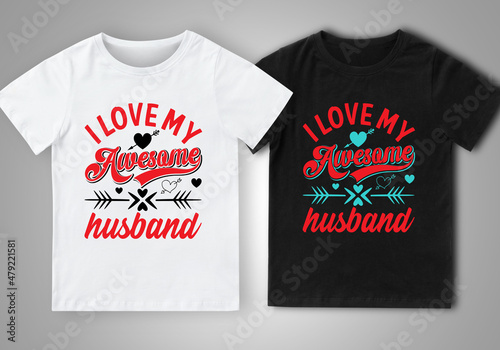 Happy Valentine's Day T-Shirt Design.

FILE INCLUDED:

♦ 1 Ai file
♦ 1 EPS file
♦ 1 SVG file
♦ 1 JPG file for a quick preview
♦ 2 PNG file for Black and White Color t-shirt design (Transparent 300dpi)