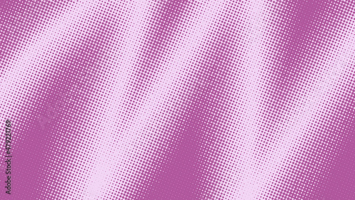 Bright pink and violet pop art comics book background with dotted halftone design. Retro backdrop for superhero text, vector illustration eps10