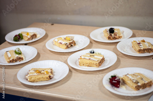 Birthday Cake Slices