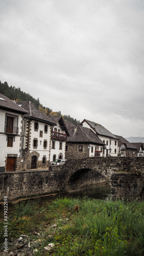 The villages of northern Navarre and Pyrenees region.