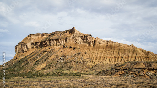 The Bardenas Reales is a semi-desert natural region, or badlands, of some 42,000 hectares in southeast Navarre.