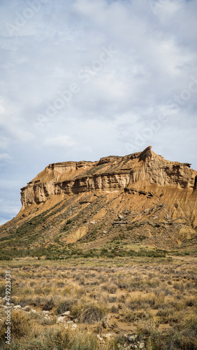 The Bardenas Reales is a semi-desert natural region, or badlands, of some 42,000 hectares in southeast Navarre.