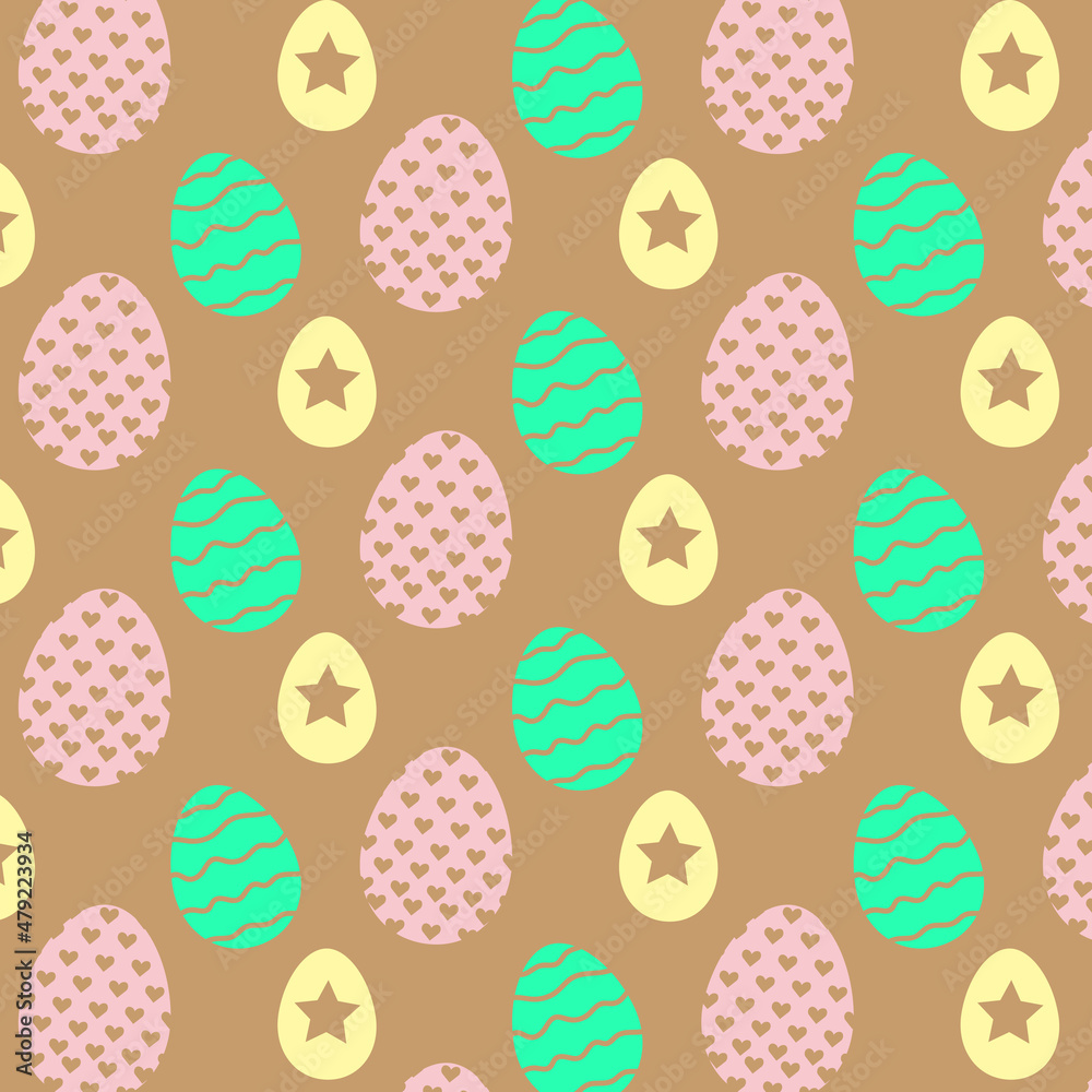 cute flatt easter eggs pattern cute flatt easter eggs pattern