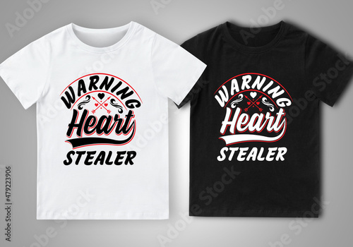 Happy Valentine's Day T-Shirt Design.

FILE INCLUDED:

♦ 1 Ai file
♦ 1 EPS file
♦ 1 SVG file
♦ 1 JPG file for a quick preview
♦ 2 PNG file for Black and White Color t-shirt design (Transparent 300dpi)