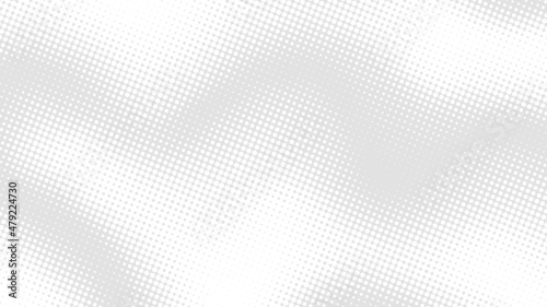 Light grey dotted retro pop art background in comic book style. Funny superhero backdrop mockup, vector illustration eps10