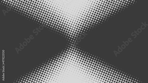 .Dark grey superhero background in pop art comics book style. Cartoon halftone backdrop design for your text, vector illustration eps10