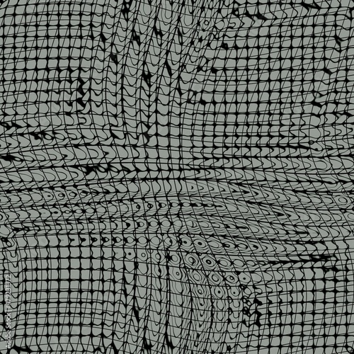 Abstract black mesh lines pattern