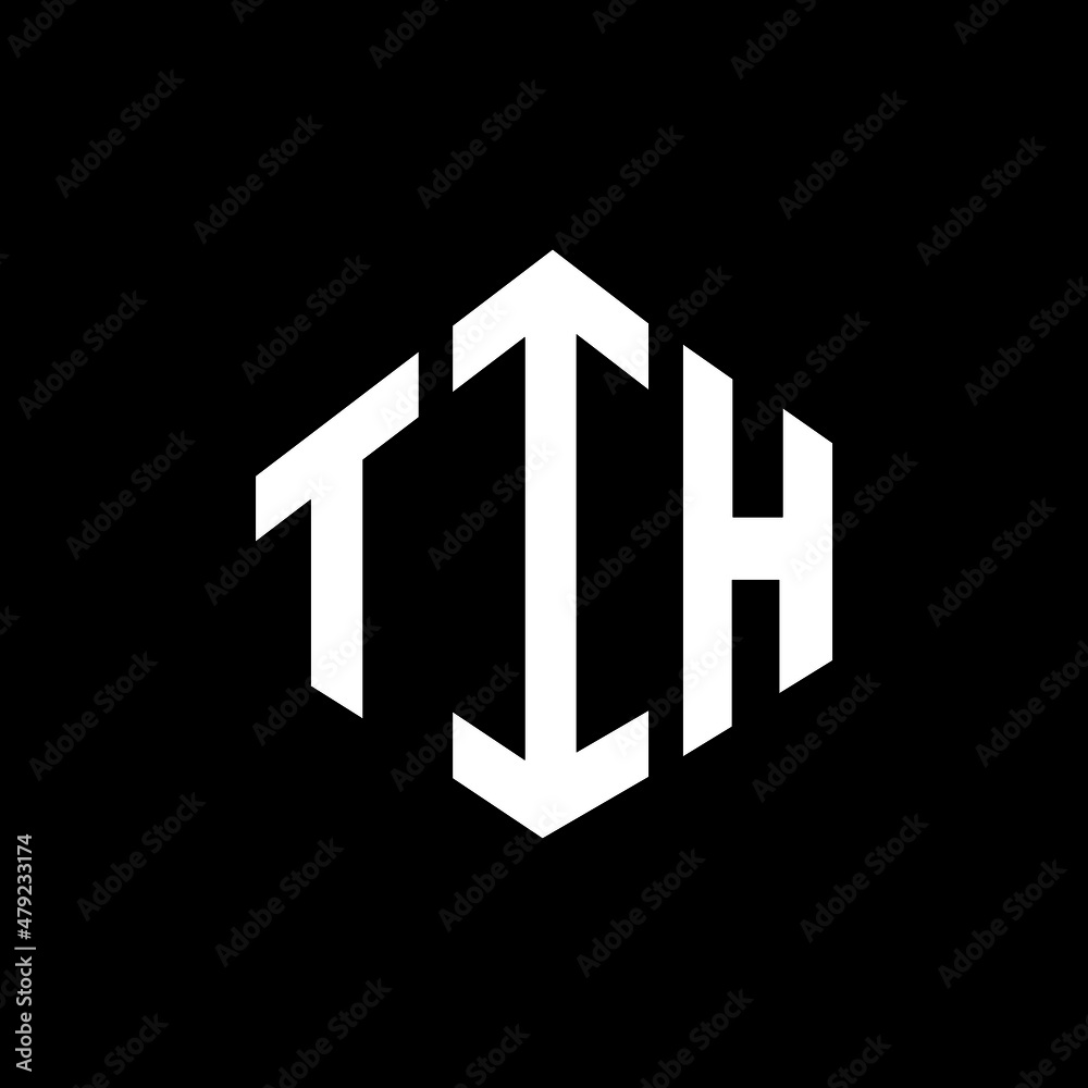 TIH letter logo design with polygon shape. TIH polygon and cube shape logo design. TIH hexagon vector logo template white and black colors. TIH monogram, business and real estate logo. TIH letter logo design with polygon shape. TIH polygon and cube shape logo design. TIH hexagon vector logo template white and black colors. TIH monogram, business and real estate logo.