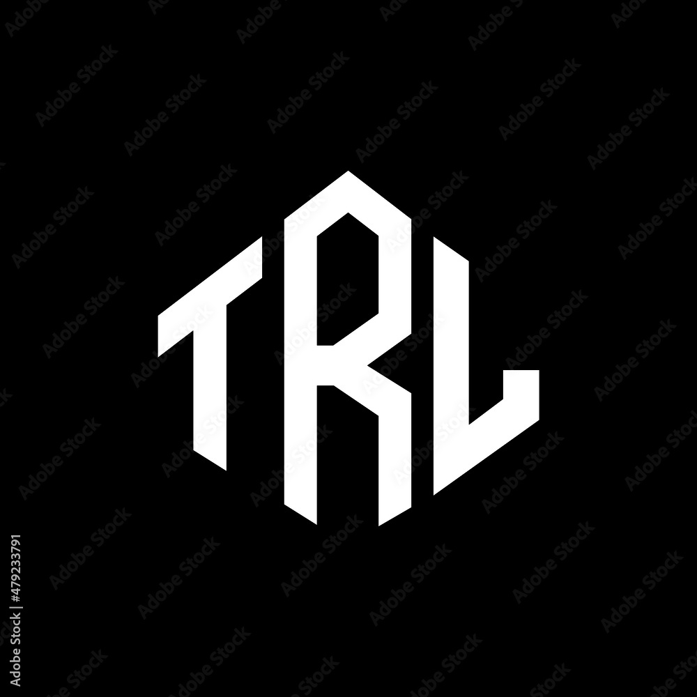 TRL letter logo design with polygon shape. TRL polygon and cube shape logo design. TRL hexagon vector logo template white and black colors. TRL monogram, business and real estate logo. TRL letter logo design with polygon shape. TRL polygon and cube shape logo design. TRL hexagon vector logo template white and black colors. TRL monogram, business and real estate logo.