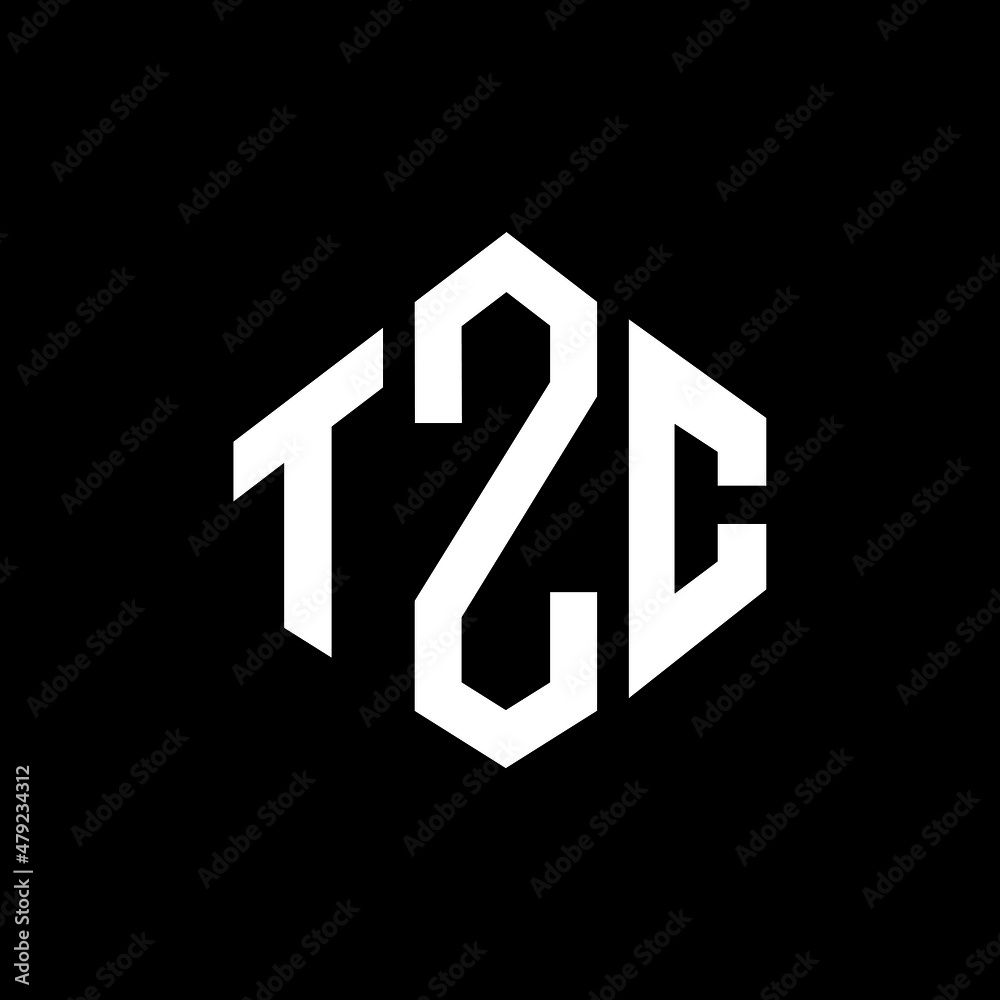 TZC letter logo design with polygon shape. TZC polygon and cube shape logo design. TZC hexagon vector logo template white and black colors. TZC monogram, business and real estate logo. TZC letter logo design with polygon shape. TZC polygon and cube shape logo design. TZC hexagon vector logo template white and black colors. TZC monogram, business and real estate logo.