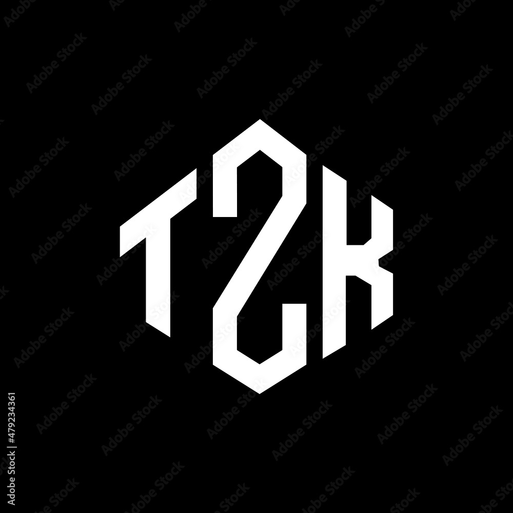 TZK letter logo design with polygon shape. TZK polygon and cube shape logo design. TZK hexagon vector logo template white and black colors. TZK monogram, business and real estate logo. TZK letter logo design with polygon shape. TZK polygon and cube shape logo design. TZK hexagon vector logo template white and black colors. TZK monogram, business and real estate logo.