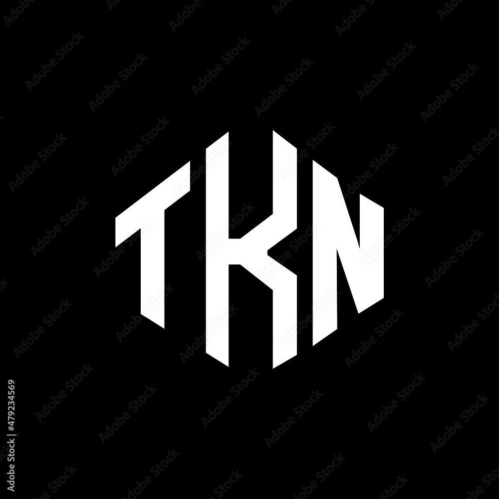 TKN letter logo design with polygon shape. TKN polygon and cube shape logo design. TKN hexagon vector logo template white and black colors. TKN monogram, business and real estate logo. TKN letter logo design with polygon shape. TKN polygon and cube shape logo design. TKN hexagon vector logo template white and black colors. TKN monogram, business and real estate logo.