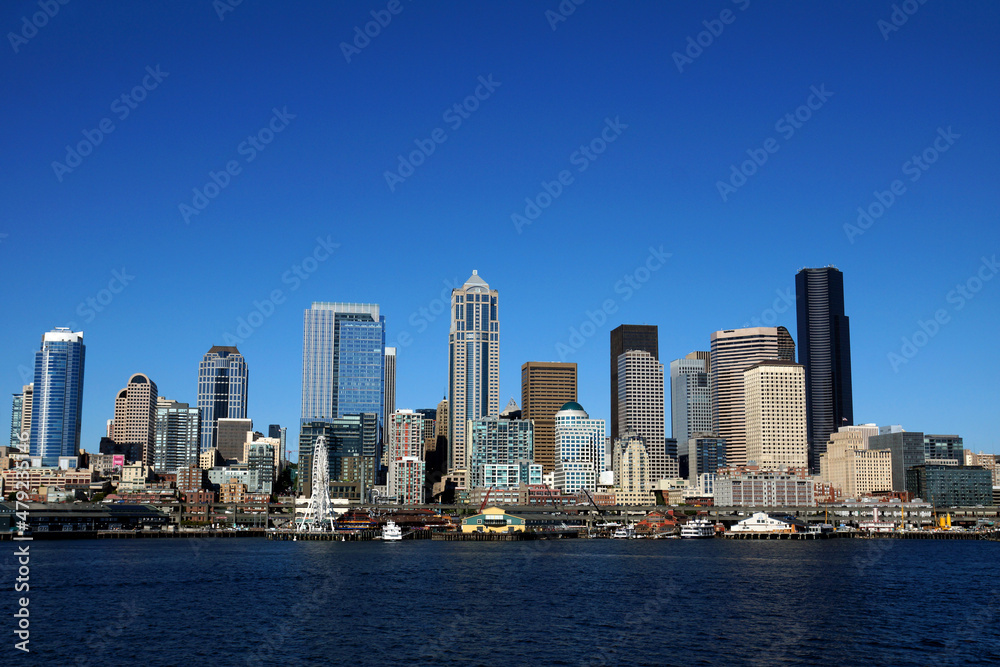 Seattle, WA - obrazy, fototapety, plakaty 