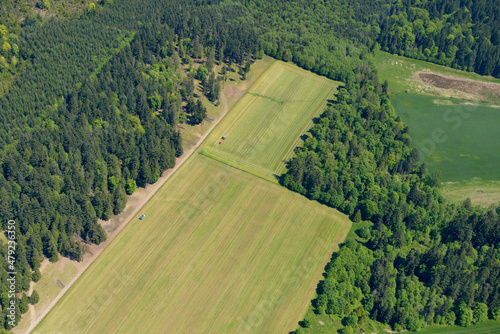 Chemainus aerial photograph photo