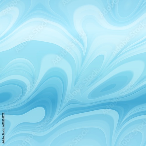 Blue swoosh waves seamless background