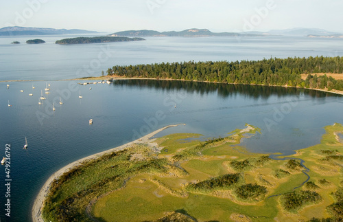 Sidney Spit, Gulf Islands National Park Reserve of Canada, Sidney Island, British Columbia. © Kevin Oke Photograph