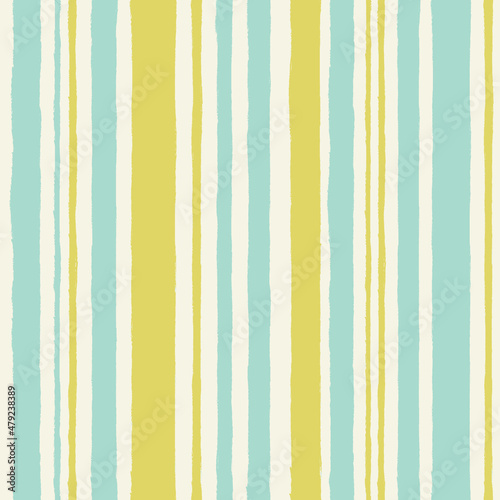 Seamless background with vertical stripes in bright colors. Summer style.