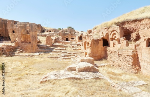 The rock-cut tombs of Dara Ancient City’s necropolis photo