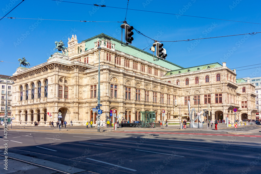 State Opera house in Vienna, Austria