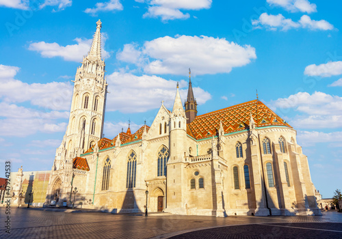 Фотография Matthias church in Fisherman Bastion, Budapest, Hungary