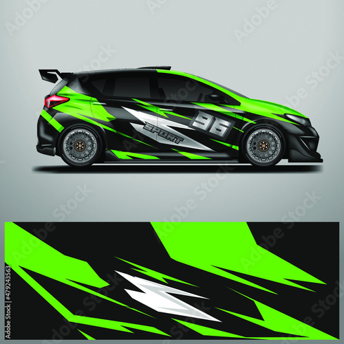 Car Wrap Design Vector