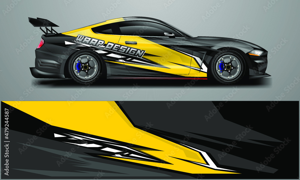 Car Wrap Design Vector Ready Print Car Wrap Design Vector Ready Print