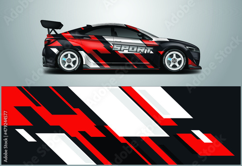 Car Wrap Design Vector Ready Print