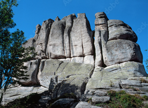 Pilgrims (Pielgrzymy) rocks, Karkonosze mountains, Sudetes, Poland photo