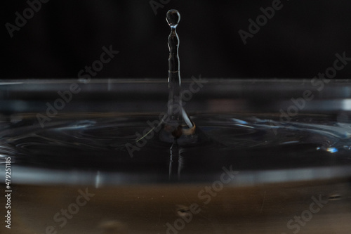 splash of water