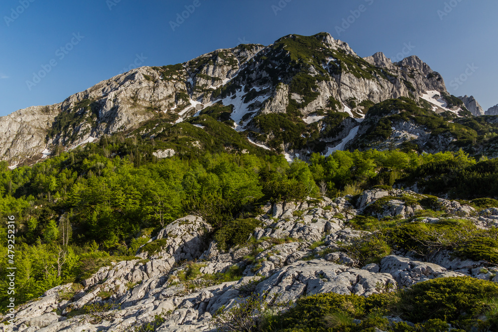 Mali Meded mountain in Durmitor mountains, Montenegro