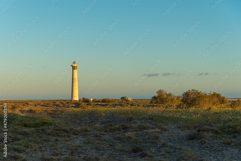 Lighthouse at Morro Jable, Fuerteventura 