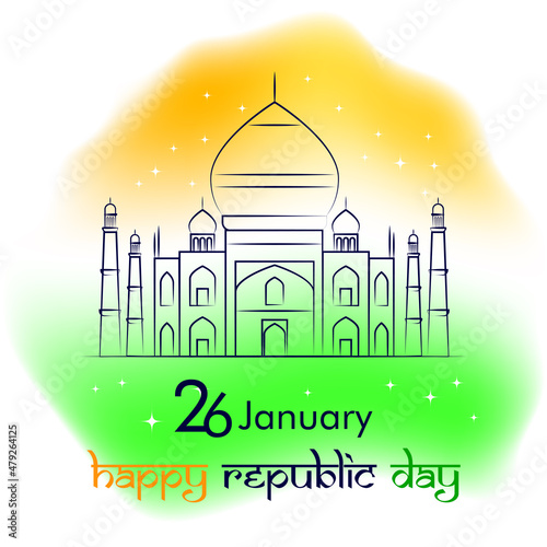 Happy Republic Day Poster