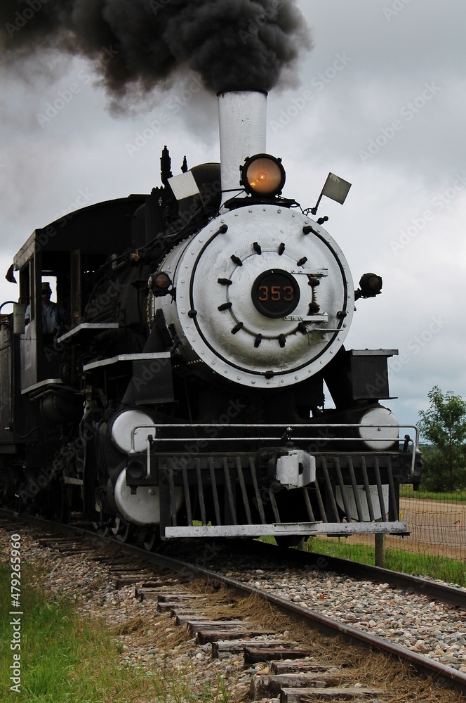 Fototapeta premium old locomotive
