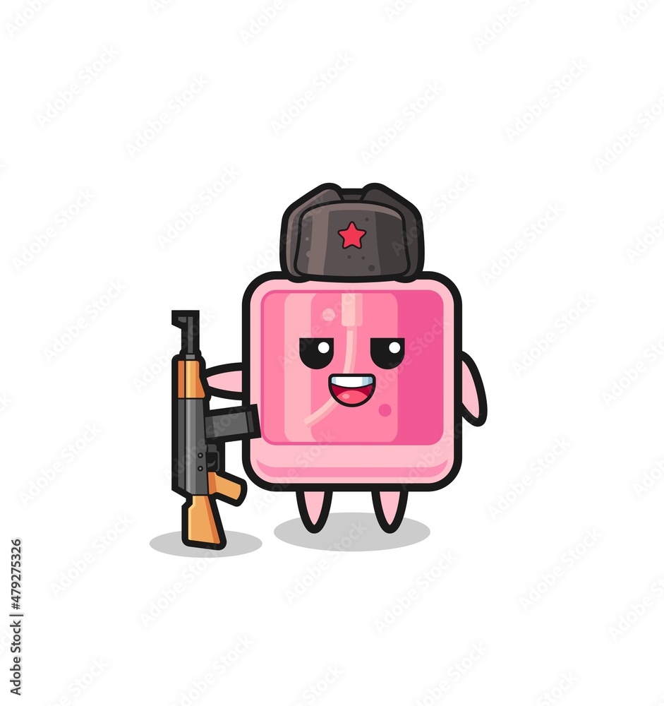cute perfume cartoon as Russian army cute perfume cartoon as Russian army