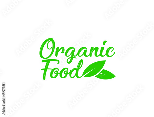 organic food vector illustration 