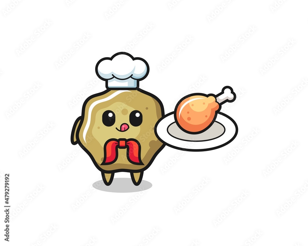loose stools fried chicken chef cartoon character loose stools fried chicken chef cartoon character