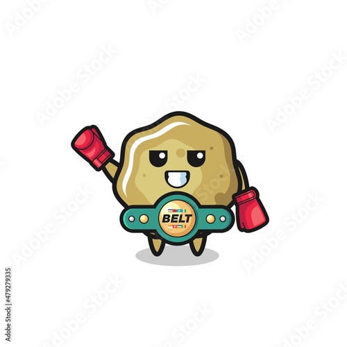 loose stools boxer mascot character