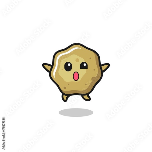 loose stools character is jumping gesture