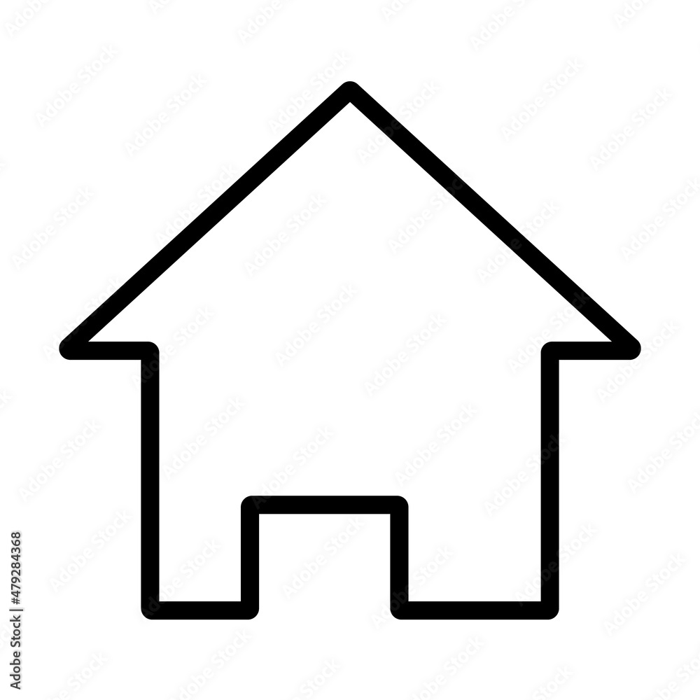 Home icon. Simple vector illustration. Home icon. Simple vector illustration.