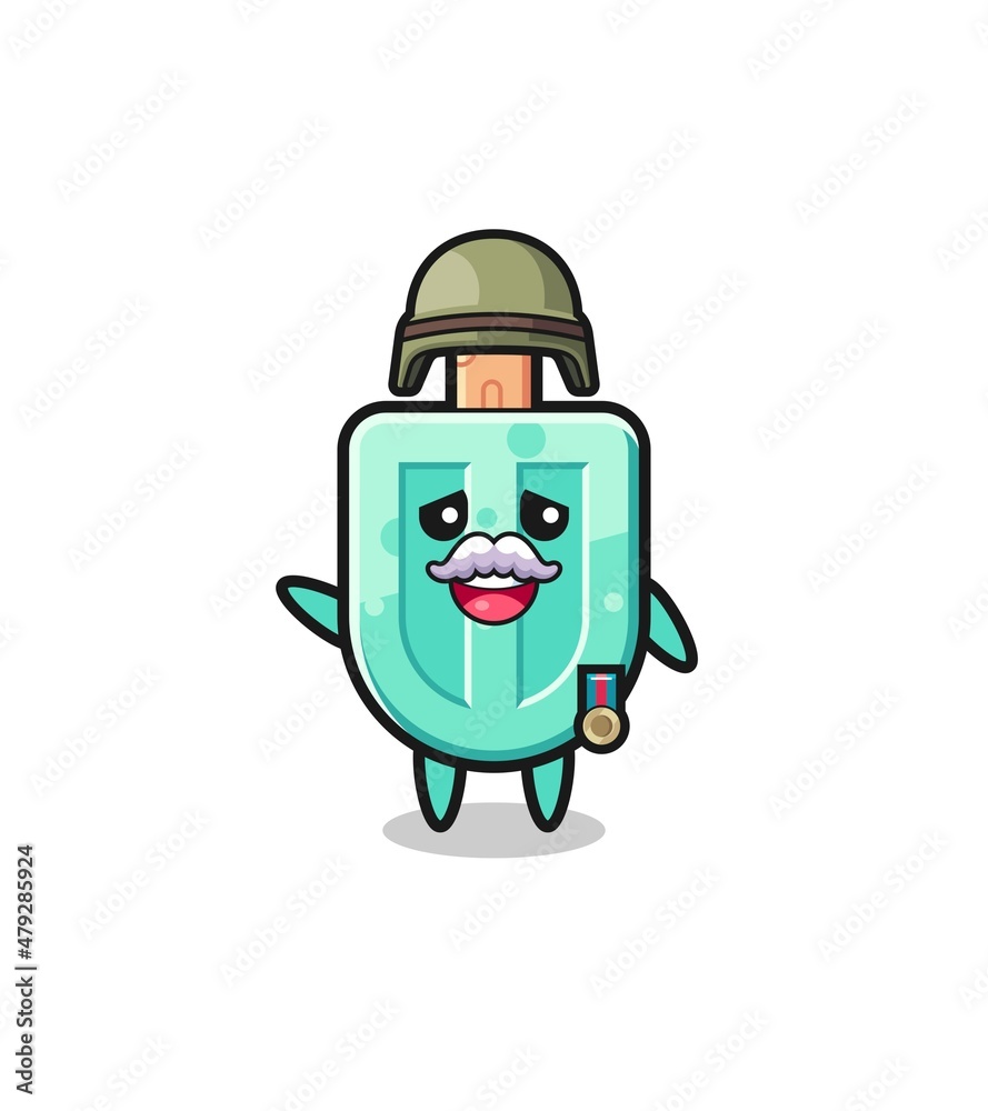 cute popsicles as veteran cartoon