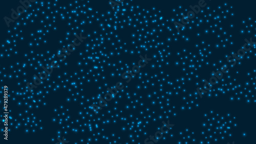 abstract futuristic light glow technology dew drops vector illustration background