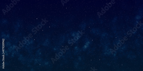 Universe filled with stars, nebula and galaxy. Night sky with star background. © World War III