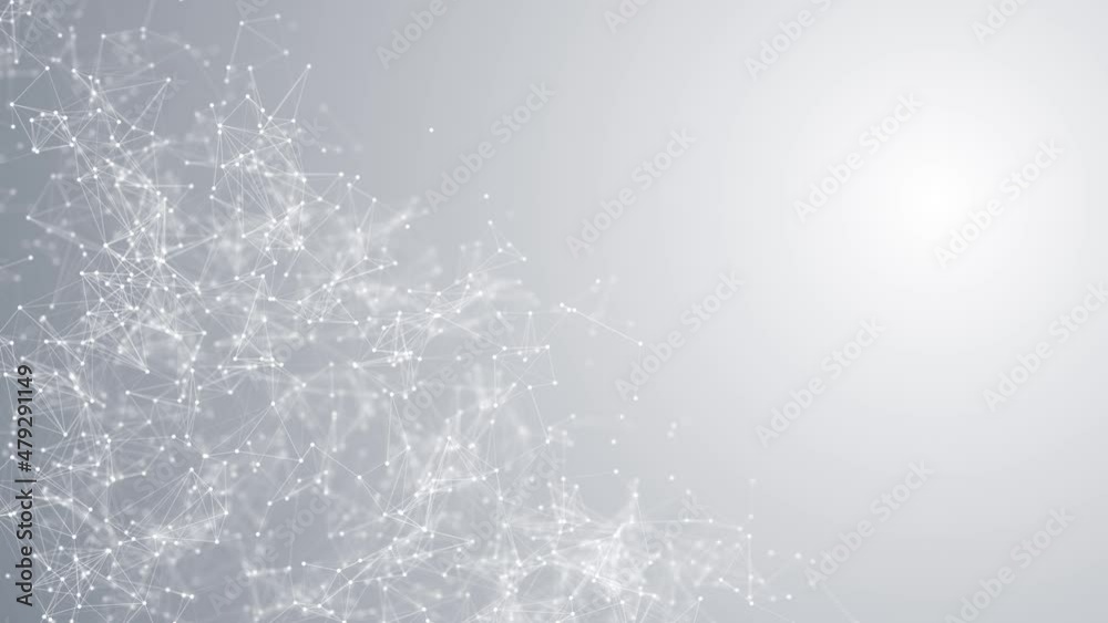 Elegant corporate plexus background with connected lines and dots