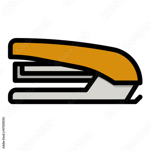 stapler line icon