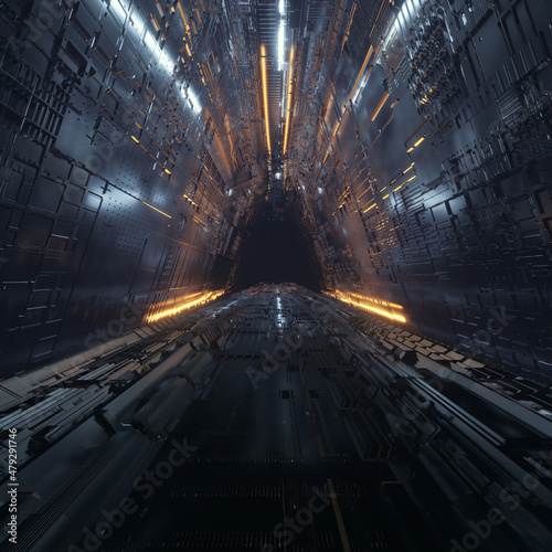 Fotografija Tunnel futuristic
