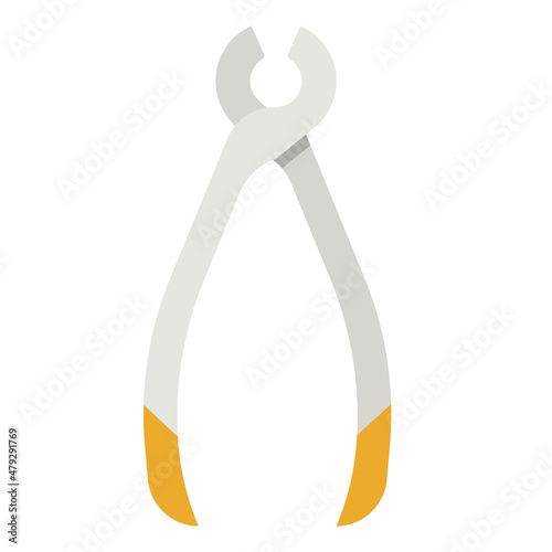 nipper flat icon