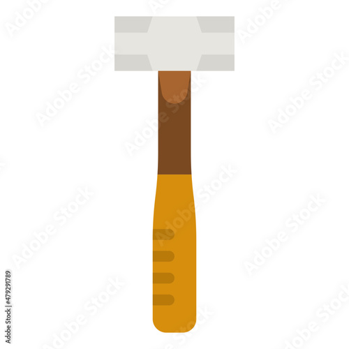 sledgehammer flat icon