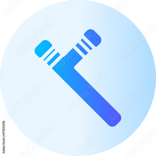 baton gradient icon
