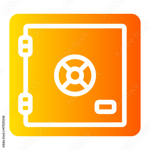 safebox gradient icon