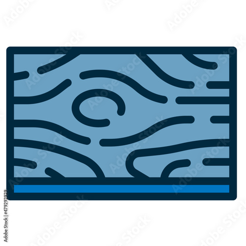 plywood two tone icon